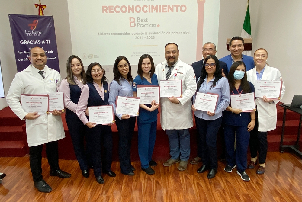 Reconocimiento a personal — Best Practices